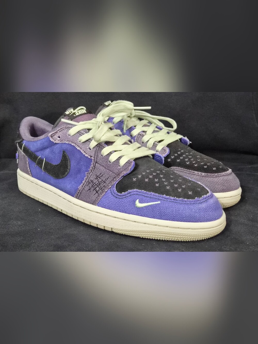 Men's Zion Williamson x Air Jordan 1 Low "Voodoo Alternate" (IH2309-500) Sz. 9.5